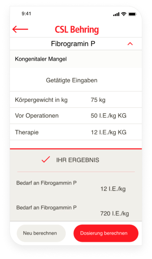 Symsights App Screen 1
