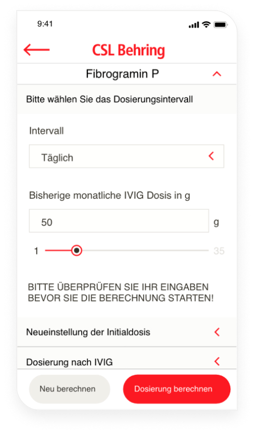 Symsights App Screen 2
