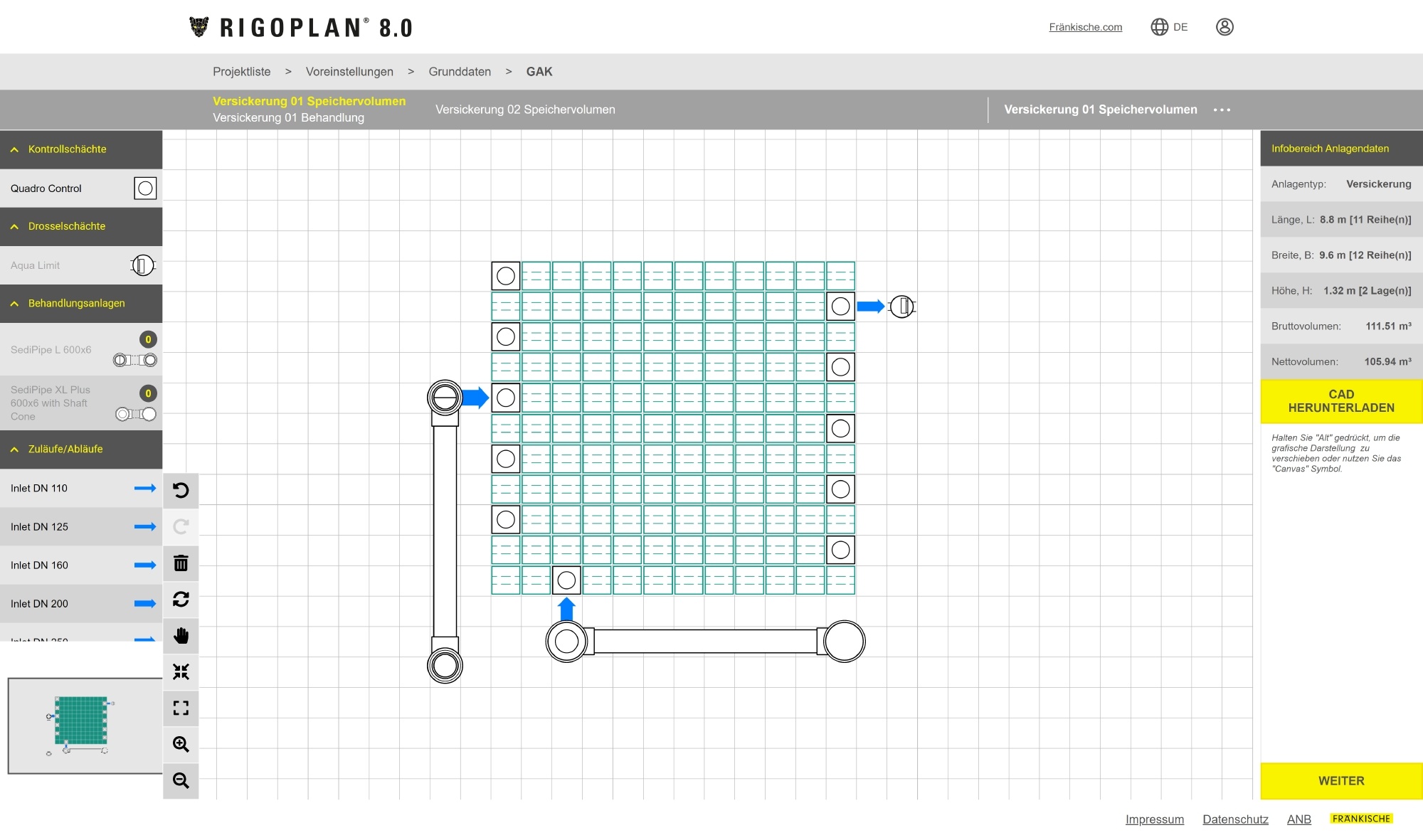Rigoplan 8.0 – System configurator